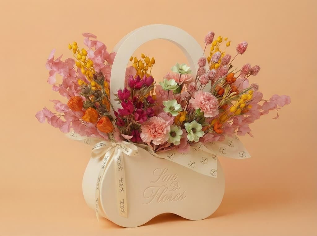 Crépuscule, preserved floral arrangement