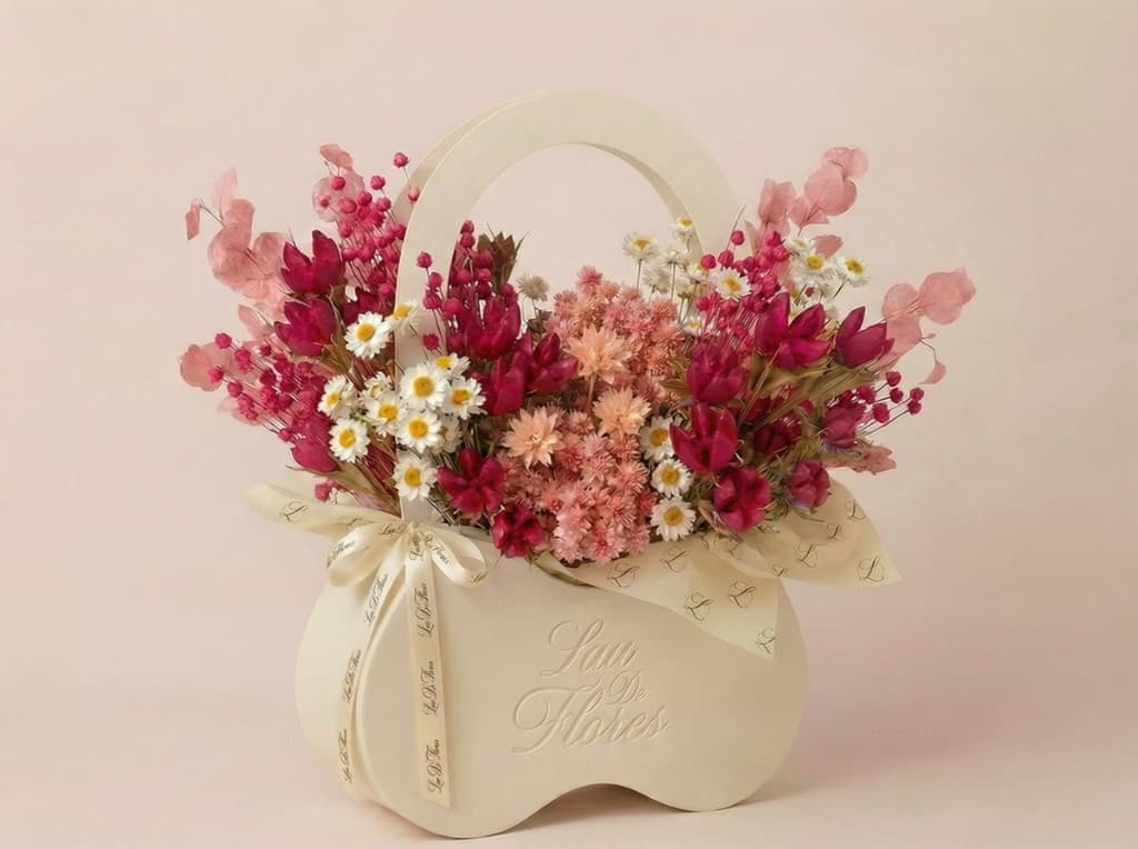Magnifique, preserved floral arrangement