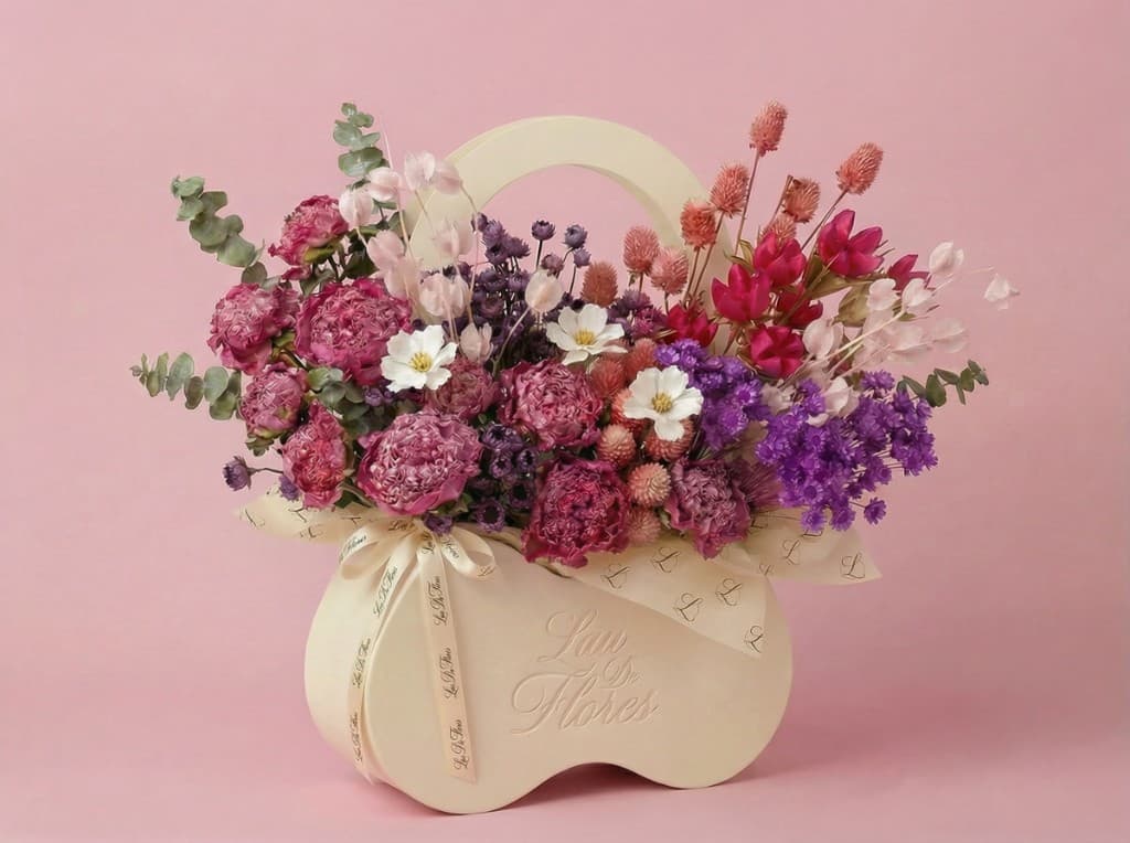 Aile Sauvage, preserved floral arrangement